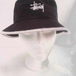 Stussy, XS/S Black Bucket Hat